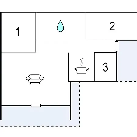 Three-bedroom In Thyholm